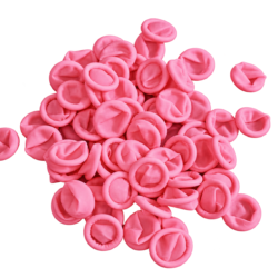 ESD Safe Latex Finger for Electronic Assembly, Pink