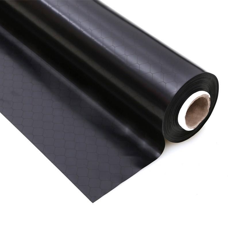 ESD PVC Curtain, Black Grid