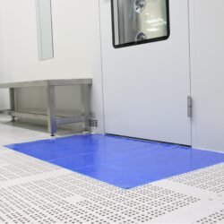 Sticky Mat for Cleanroom, Blue, 18