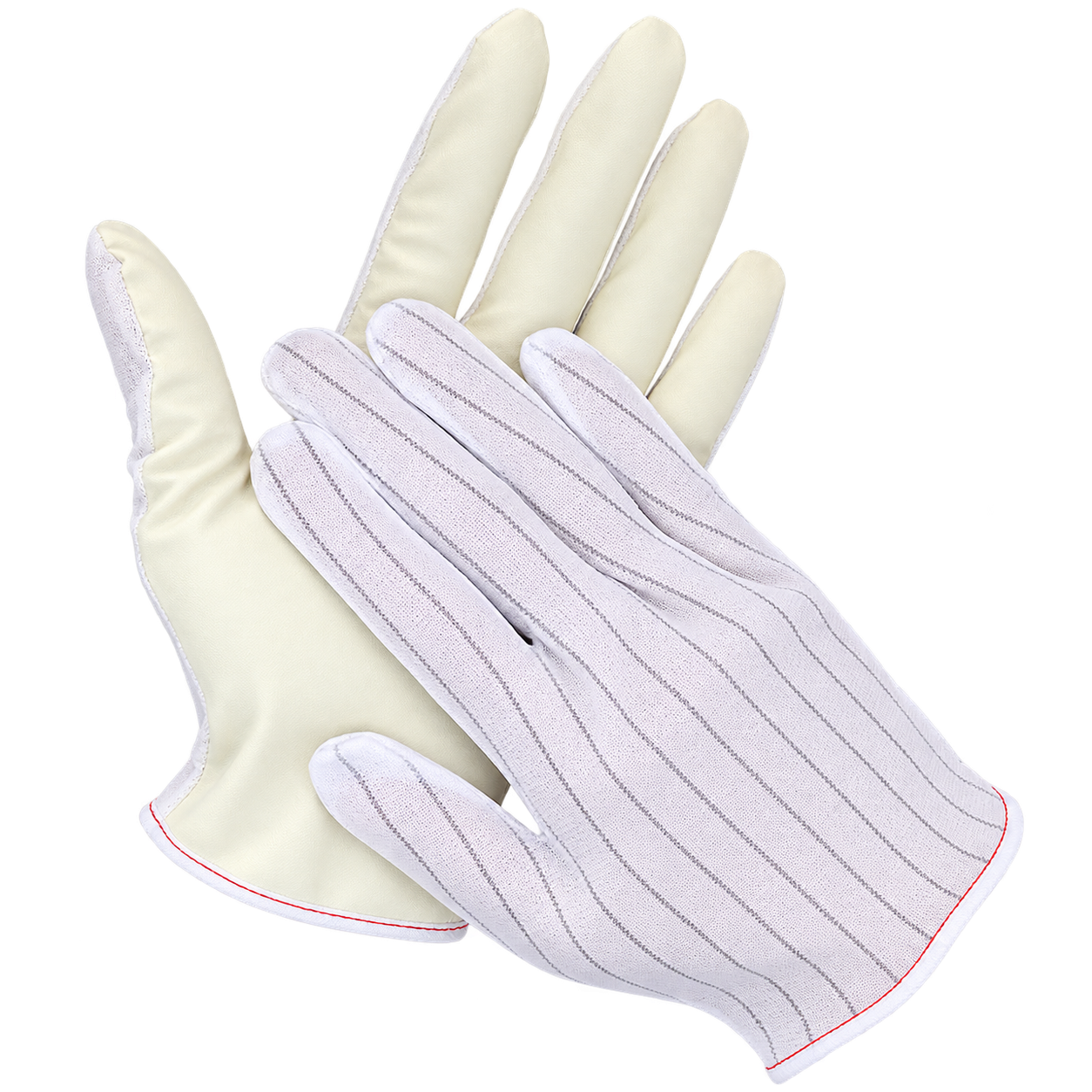 ESD Polyester Gloves PU Coated