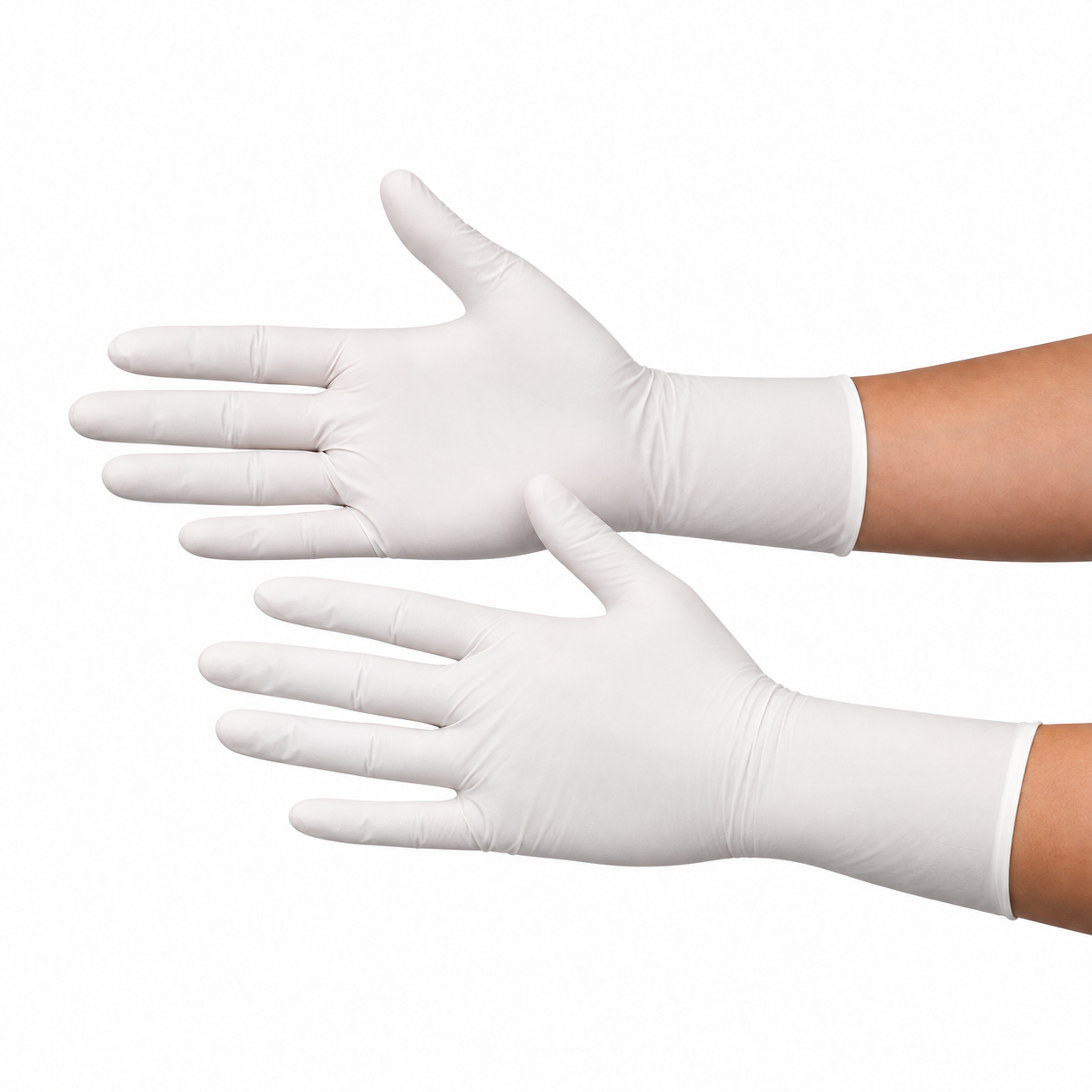 Cleanroom Nitrile Gloves, Low Chloride, 12'', Powder Free, 100pcs/bag