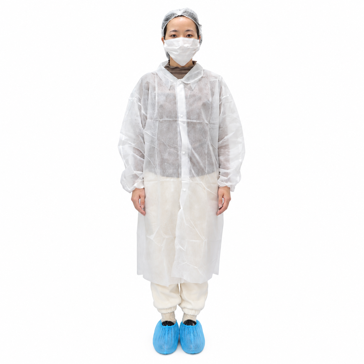 Disposable Lightweight Lab Coat